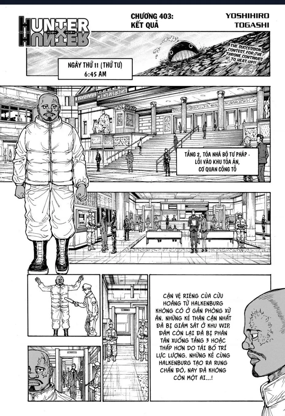 Hunter×Hunter chương 403 - trang 1