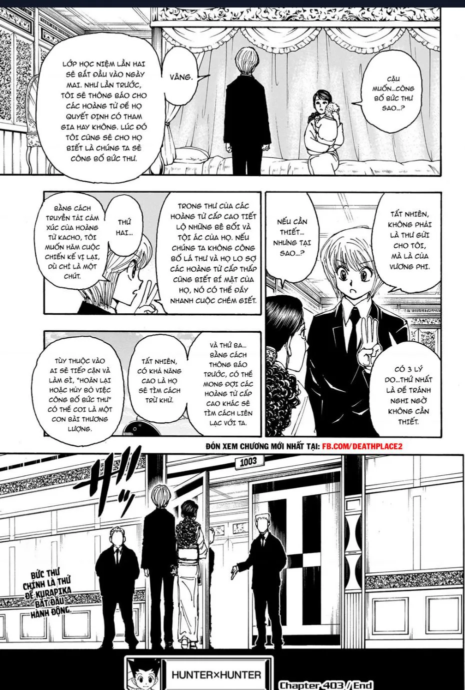 Hunter×Hunter chương 403 - trang 19