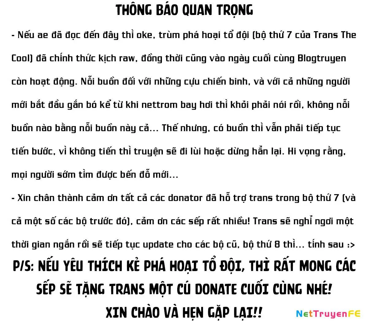 Kẻ Phá Hoại Tổ Đội chương 25.5 - trang 2