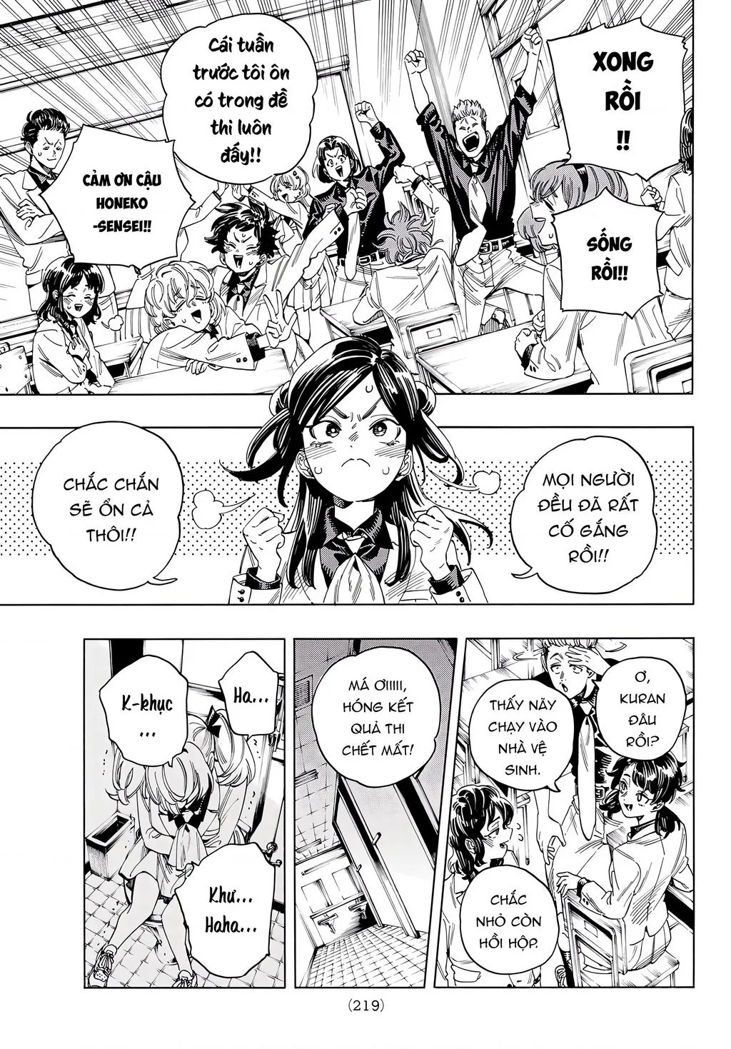 Akabane Honeko No Bodyguard chương 27 - trang 6