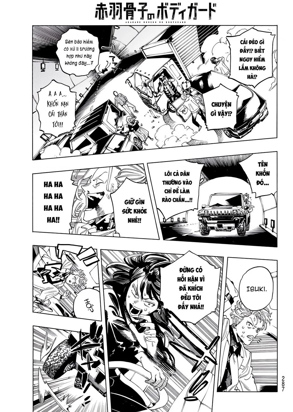 Akabane Honeko No Bodyguard chương 31 - trang 16