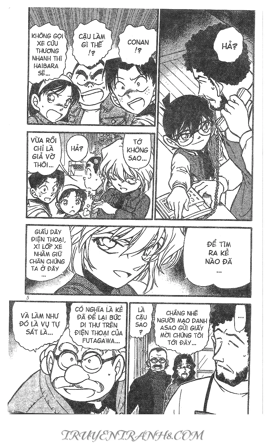 Thám Tử Conan chương 469 - trang 3