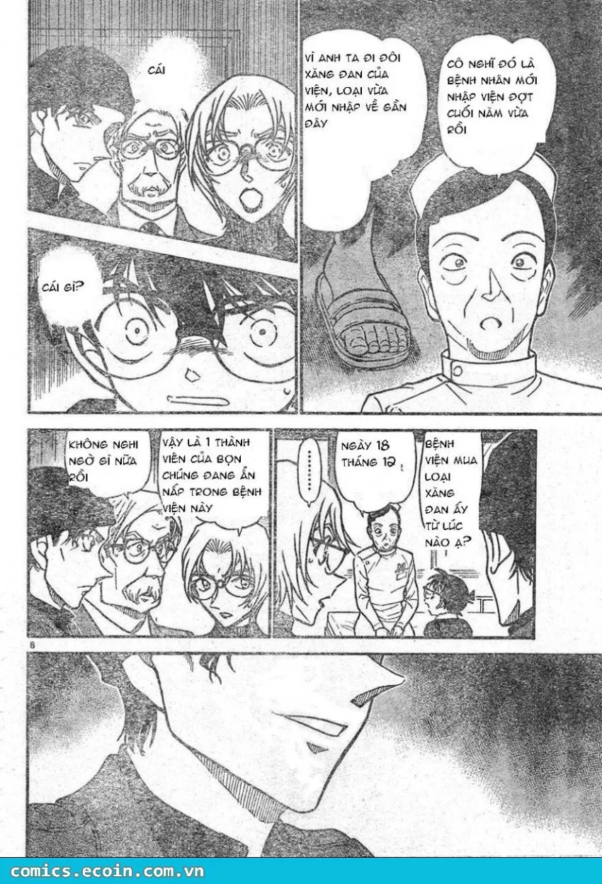 Thám Tử Conan chương 596 - trang 8