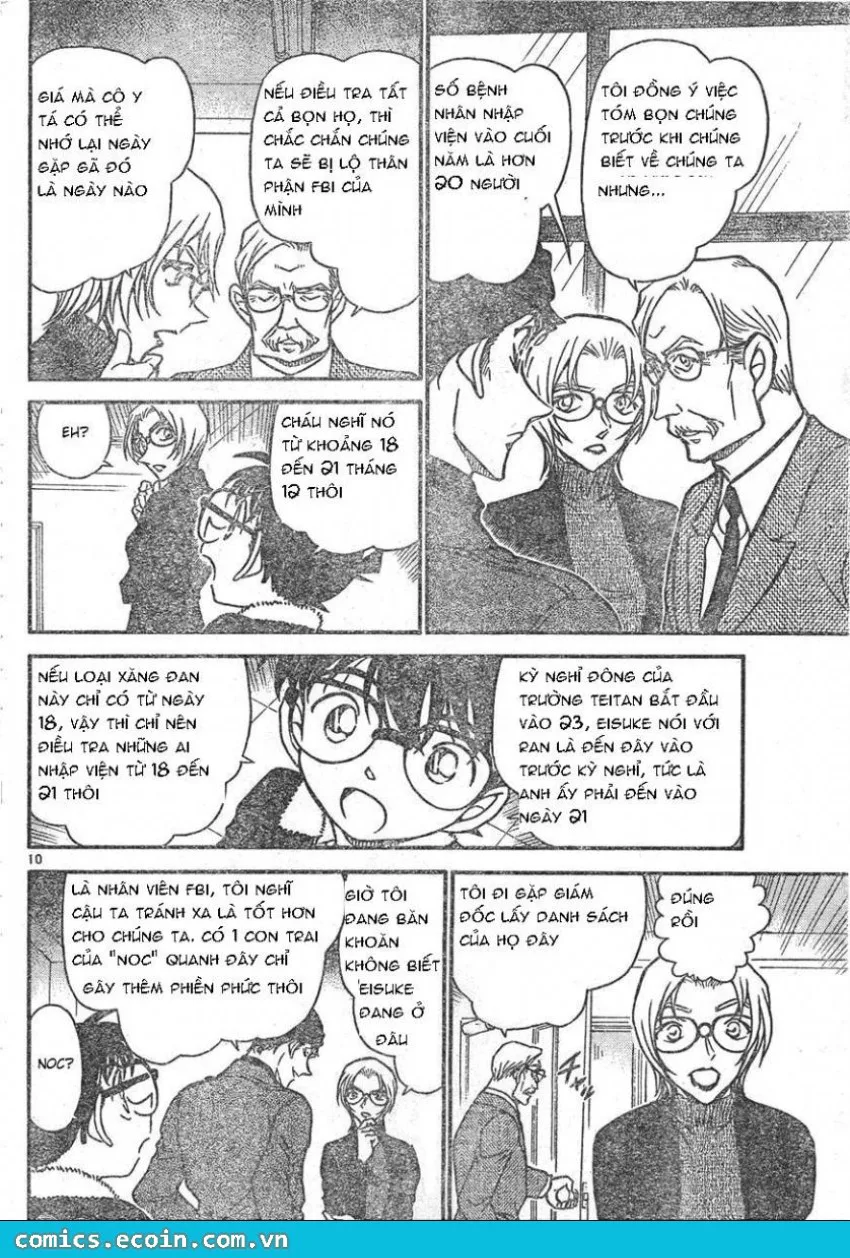 Thám Tử Conan chương 596 - trang 10