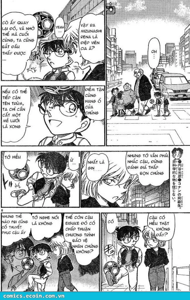 Thám Tử Conan chương 605 - trang 8