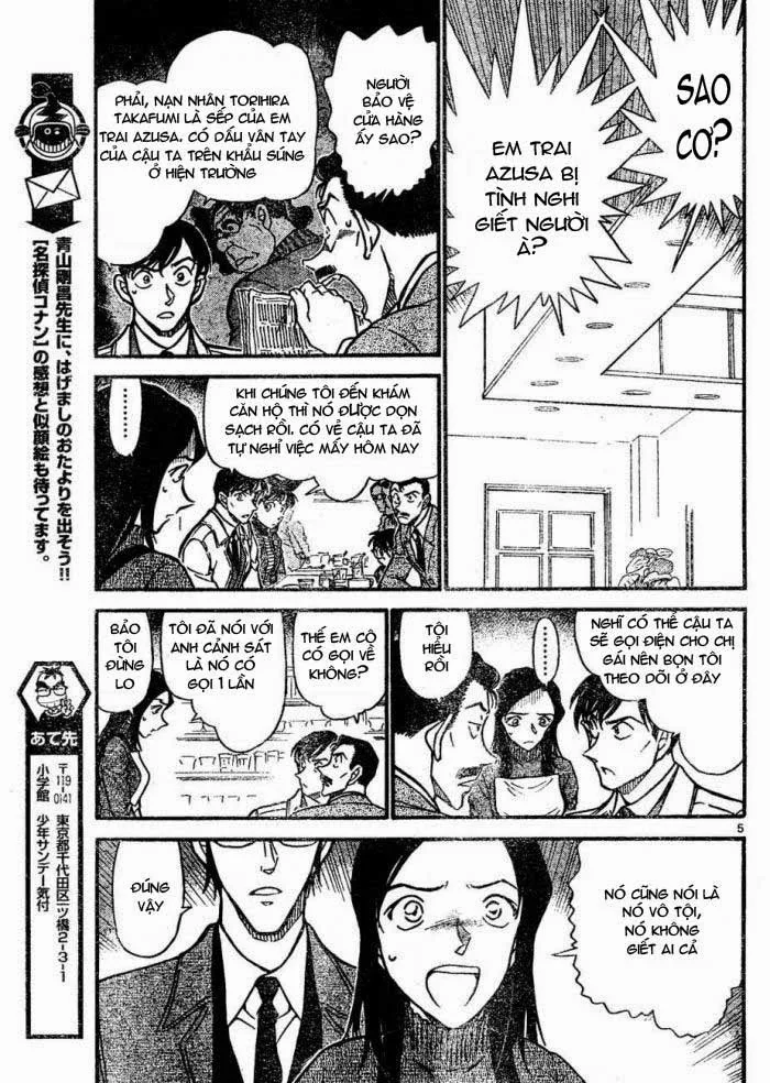 Thám Tử Conan chương 641 - trang 5