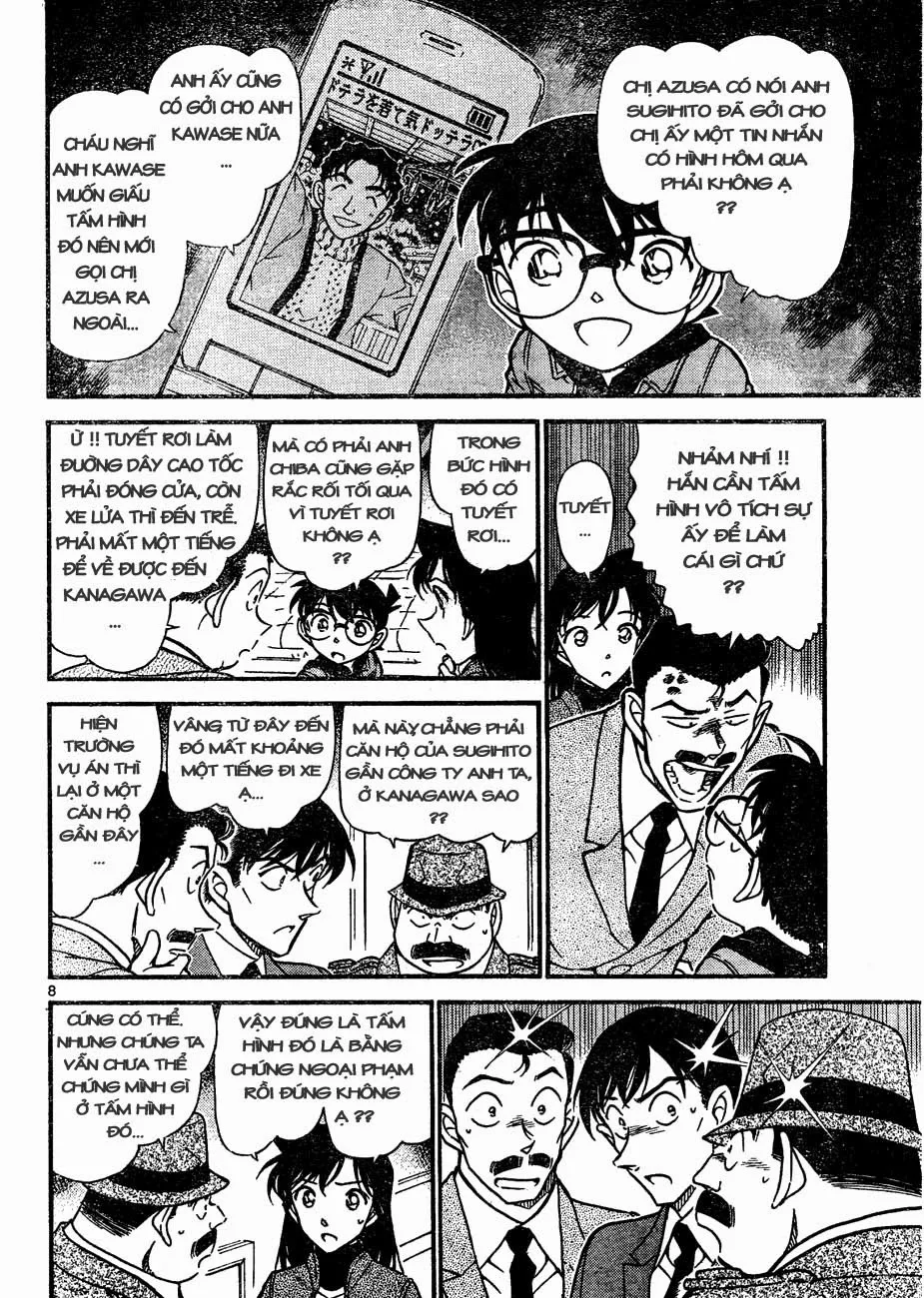 Thám Tử Conan chương 642 - trang 8