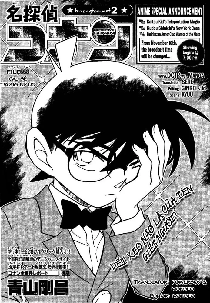 Thám Tử Conan chương 668 - trang 2