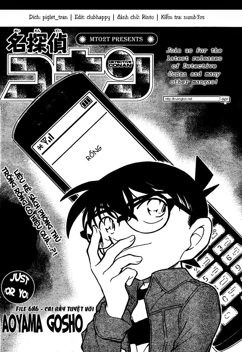 Thám Tử Conan chương 686 - trang 1