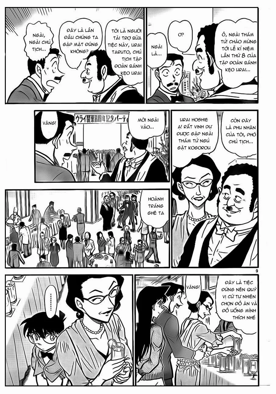 Thám Tử Conan chương 725 - trang 9
