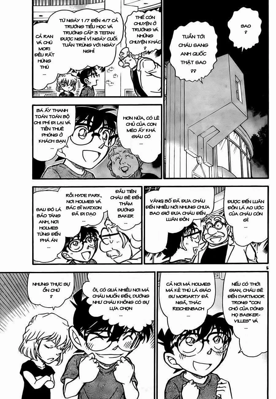 Thám Tử Conan chương 743 - trang 5