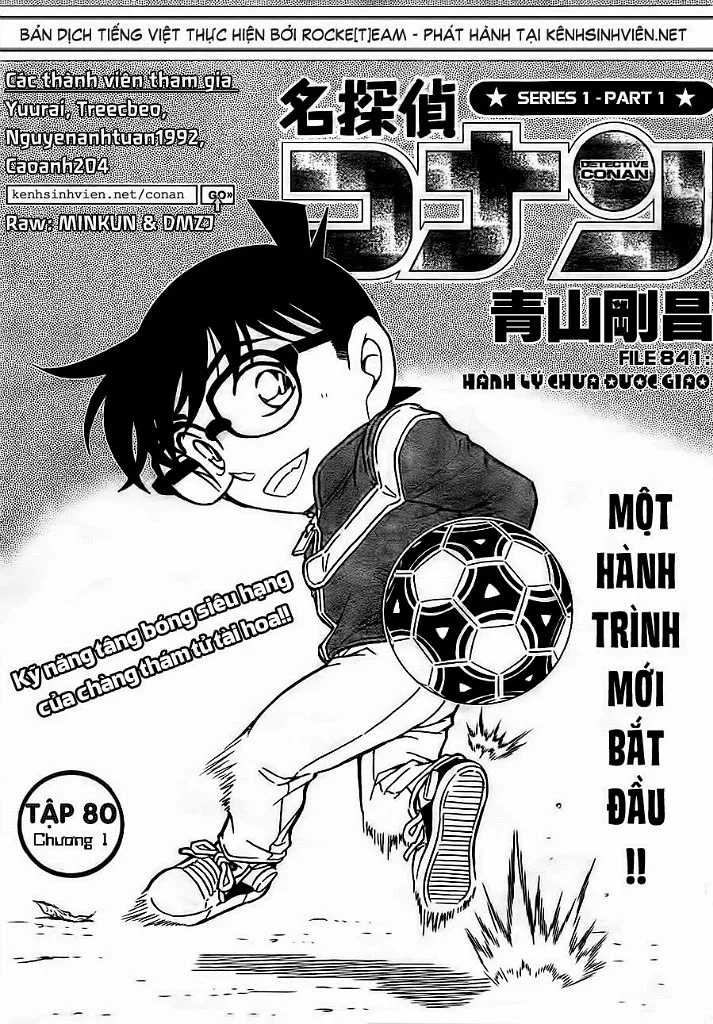 Thám Tử Conan chương 841 - trang 1