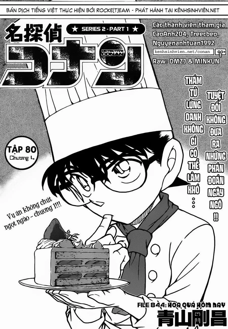 Thám Tử Conan chương 844 - trang 3