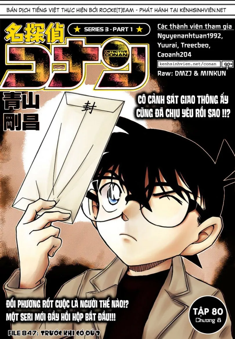 Thám Tử Conan chương 847 - trang 1