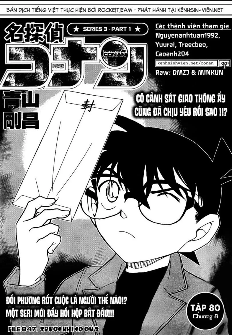 Thám Tử Conan chương 847 - trang 3