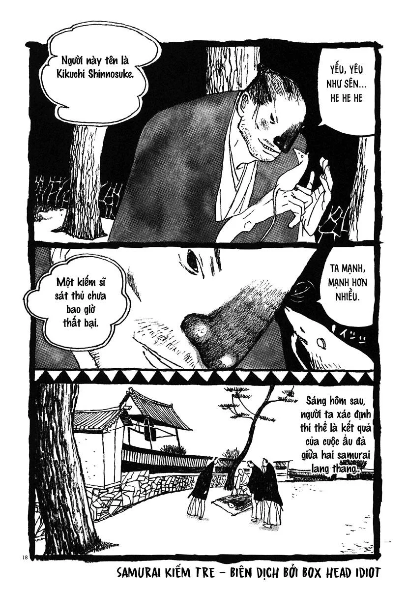 Samurai Kiếm Tre chương 18 - trang 18