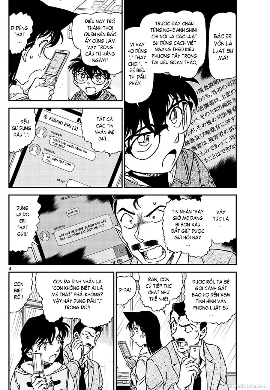 Thám Tử Conan chương 985 - trang 4