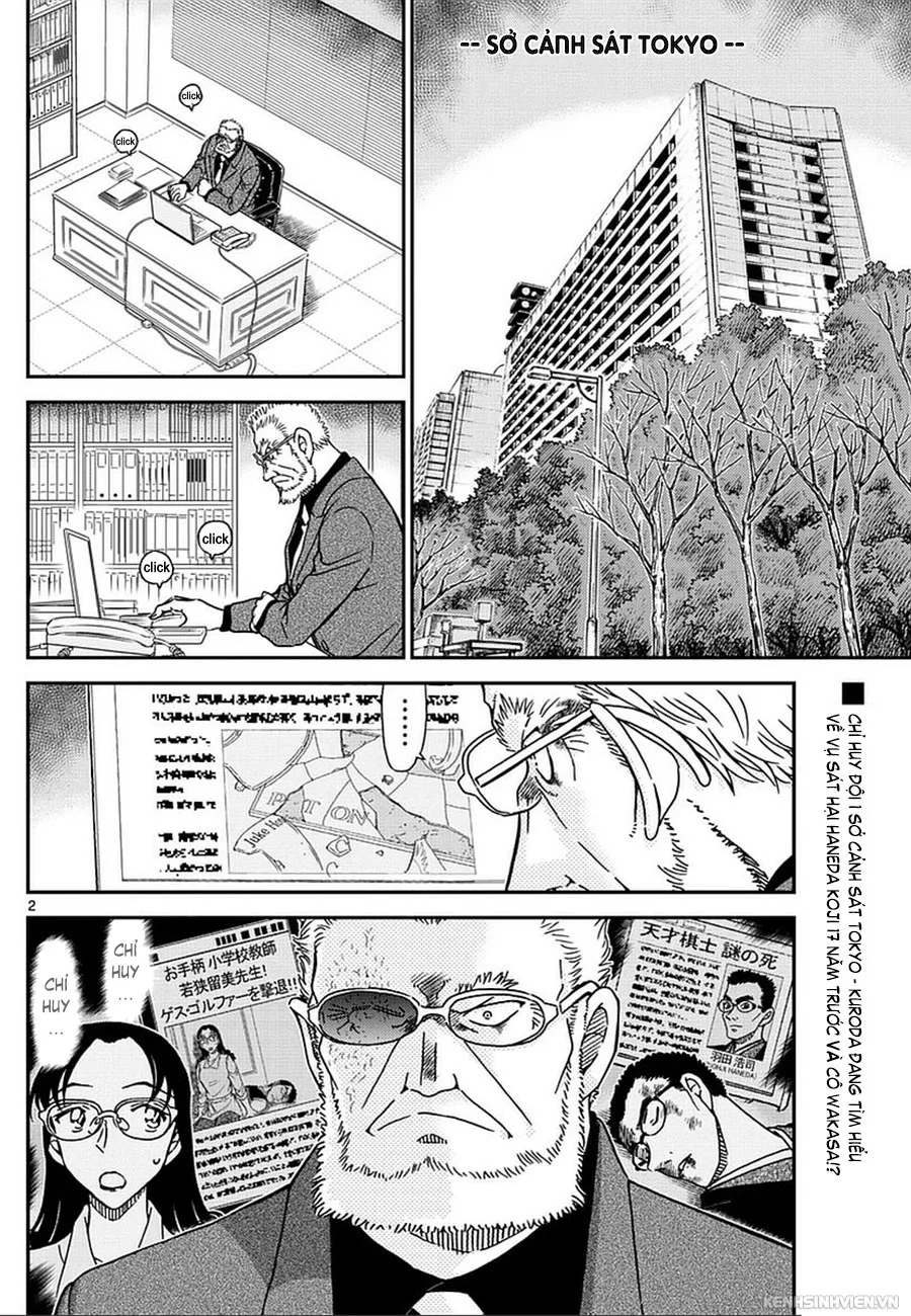Thám Tử Conan chương 987 - trang 2