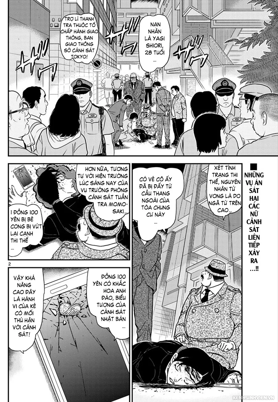 Thám Tử Conan chương 1015 - trang 2