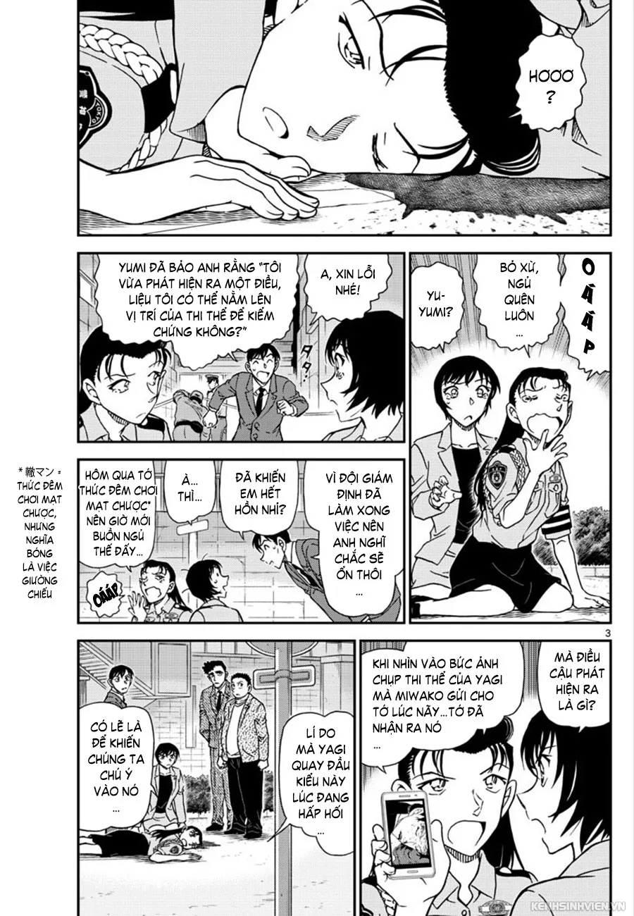 Thám Tử Conan chương 1016 - trang 3
