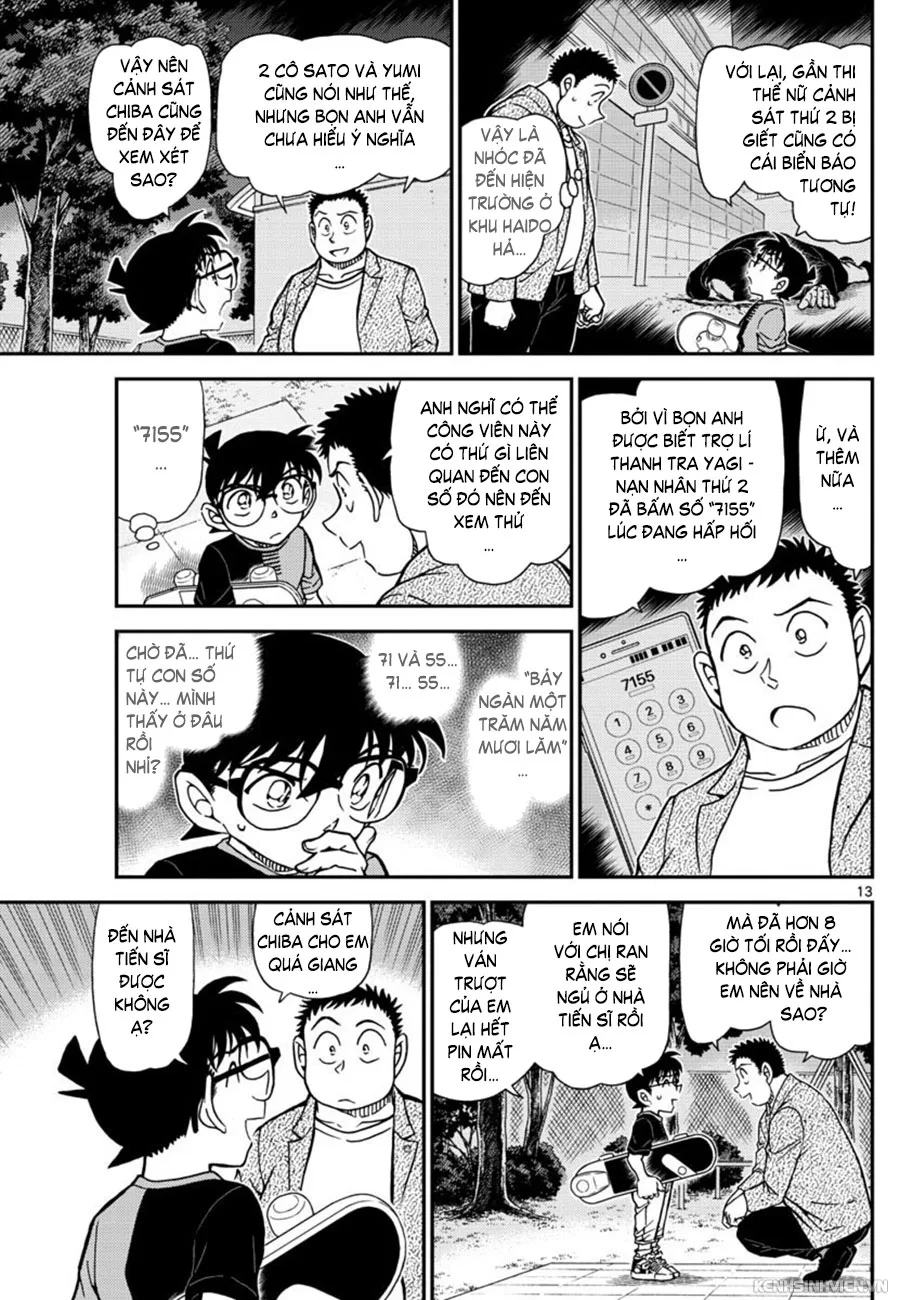 Thám Tử Conan chương 1016 - trang 13