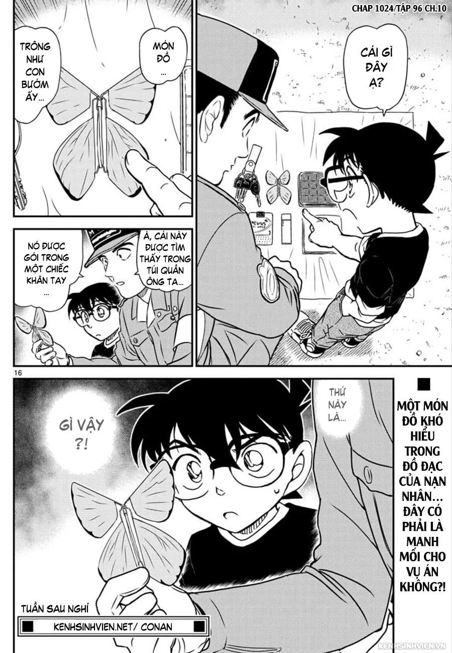 Thám Tử Conan chương 1024 - trang 16