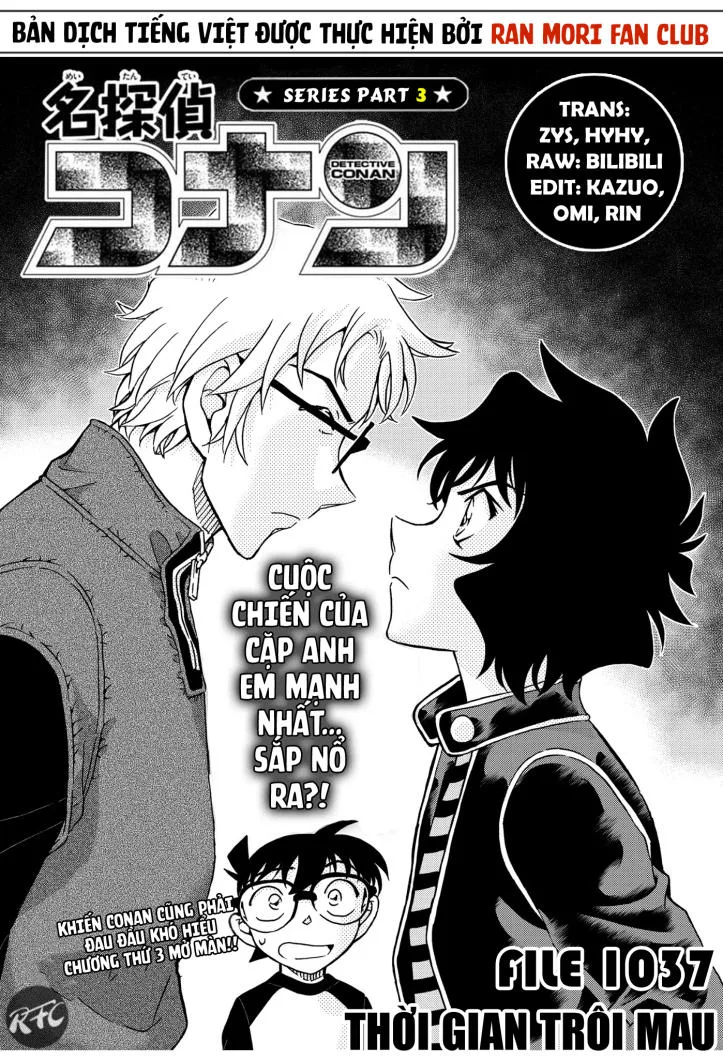 Thám Tử Conan chương 1037 - trang 1