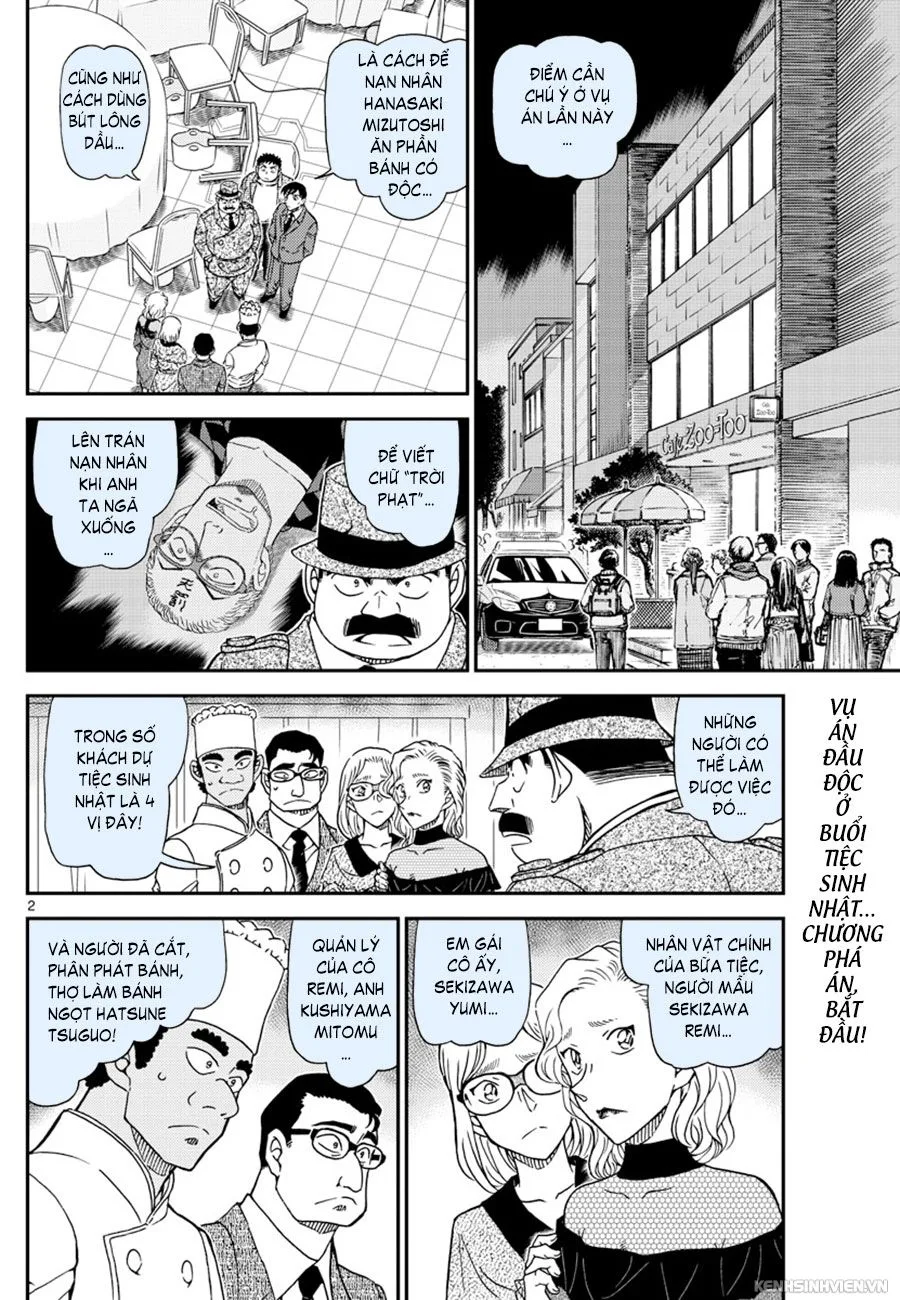 Thám Tử Conan chương 1050 - trang 2