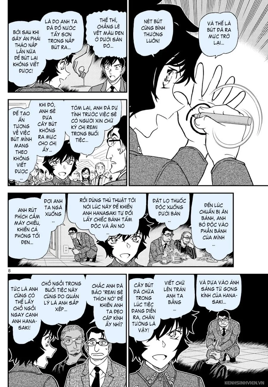 Thám Tử Conan chương 1050 - trang 8