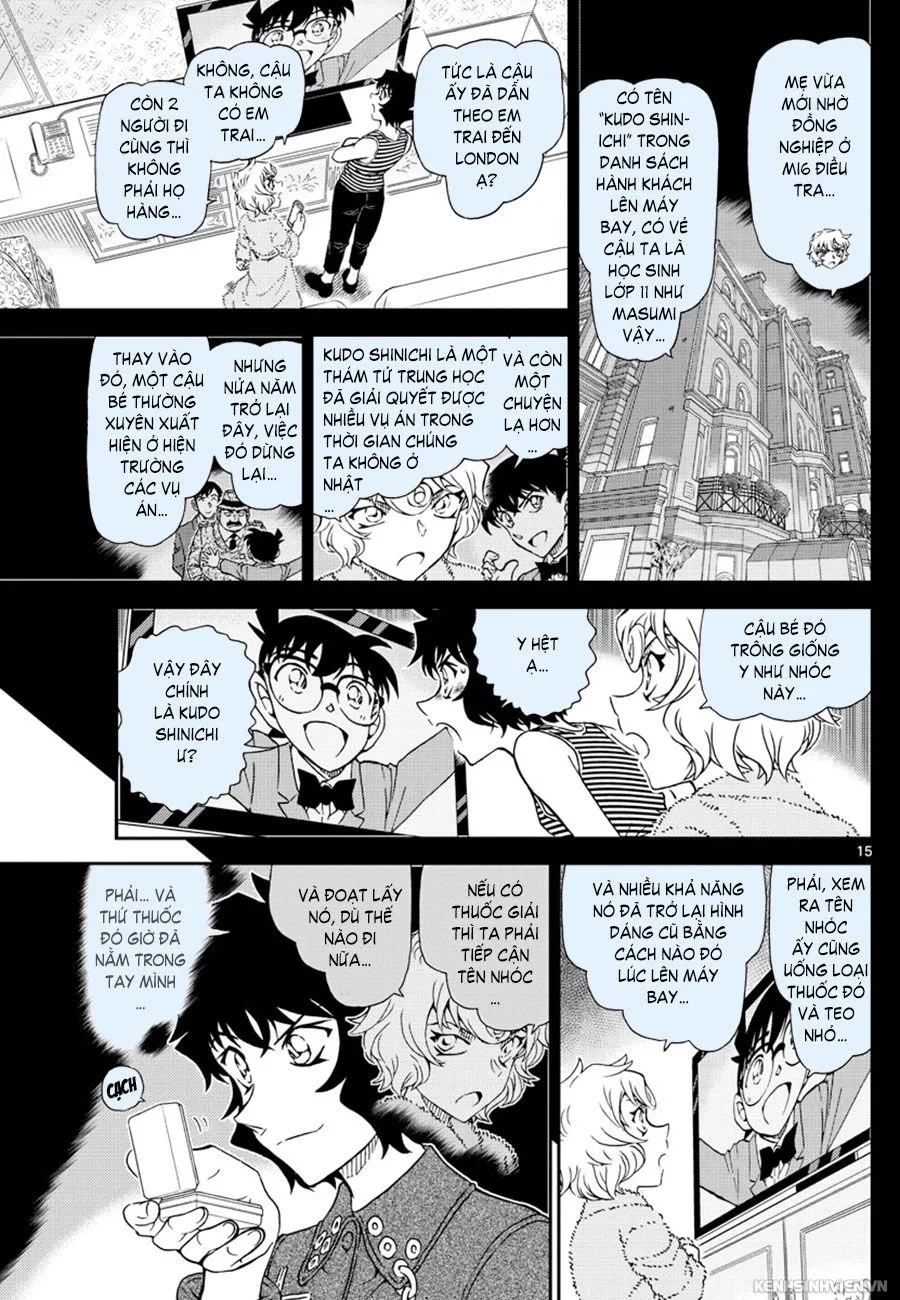 Thám Tử Conan chương 1050 - trang 15