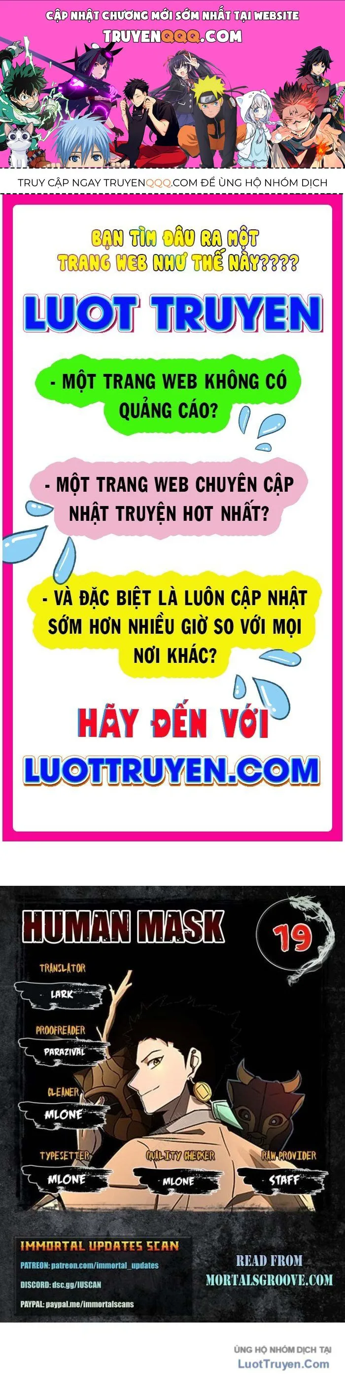 Nhân Diện chương 19 - trang 1