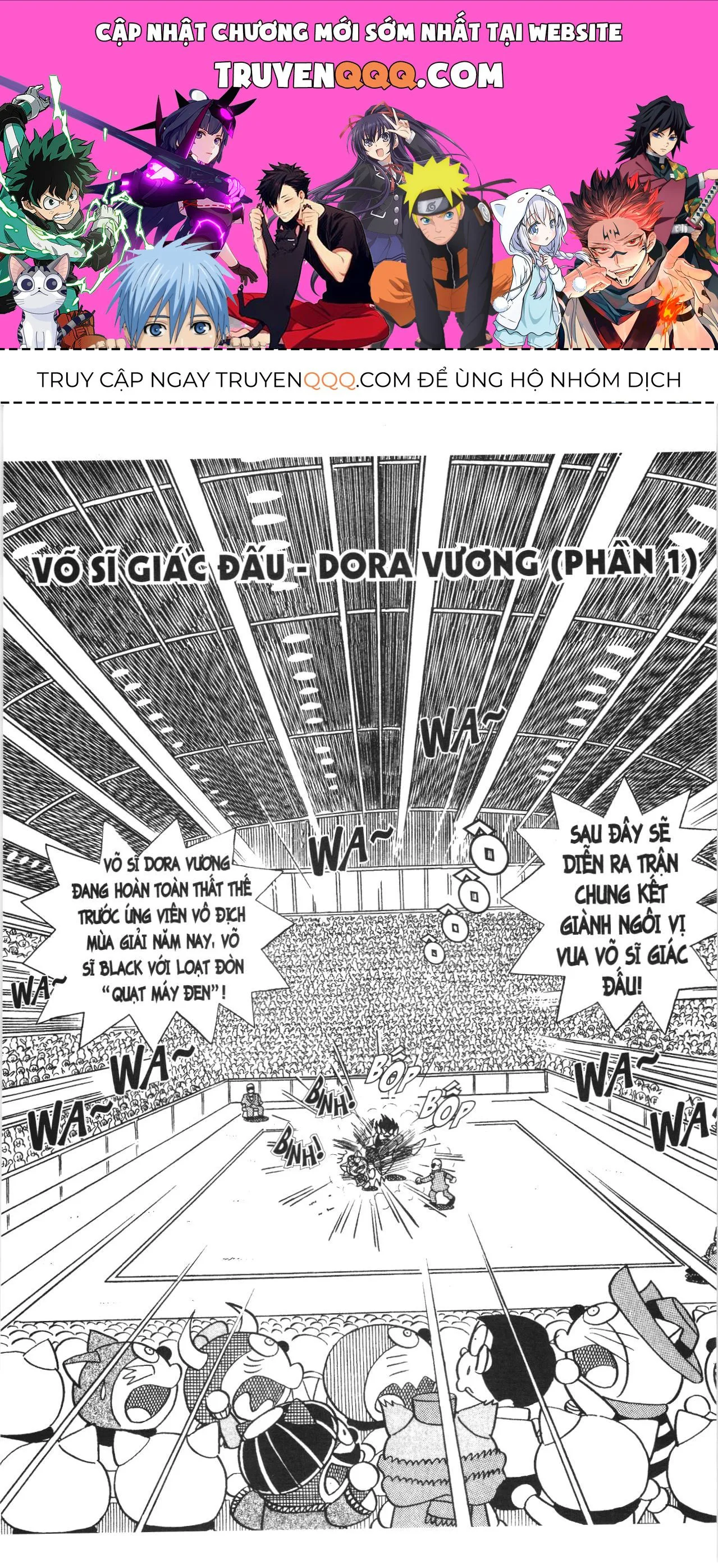 Đội Quân Doraemon Đặc Biệt chương 7 - trang 1