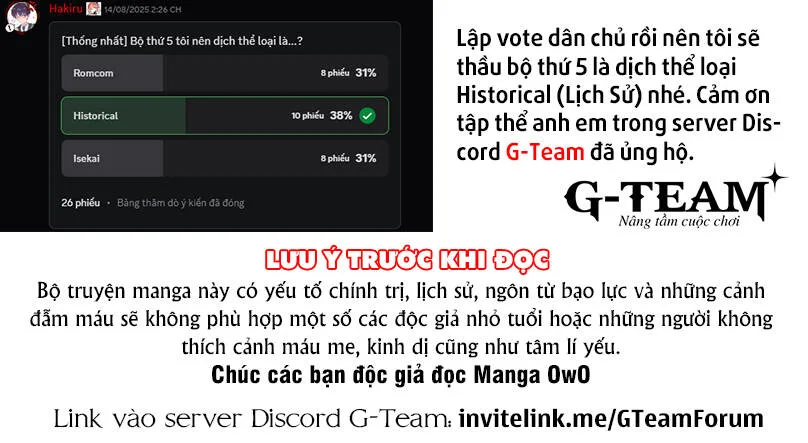 Nữ Hoàng Opera chương 1 - trang 1