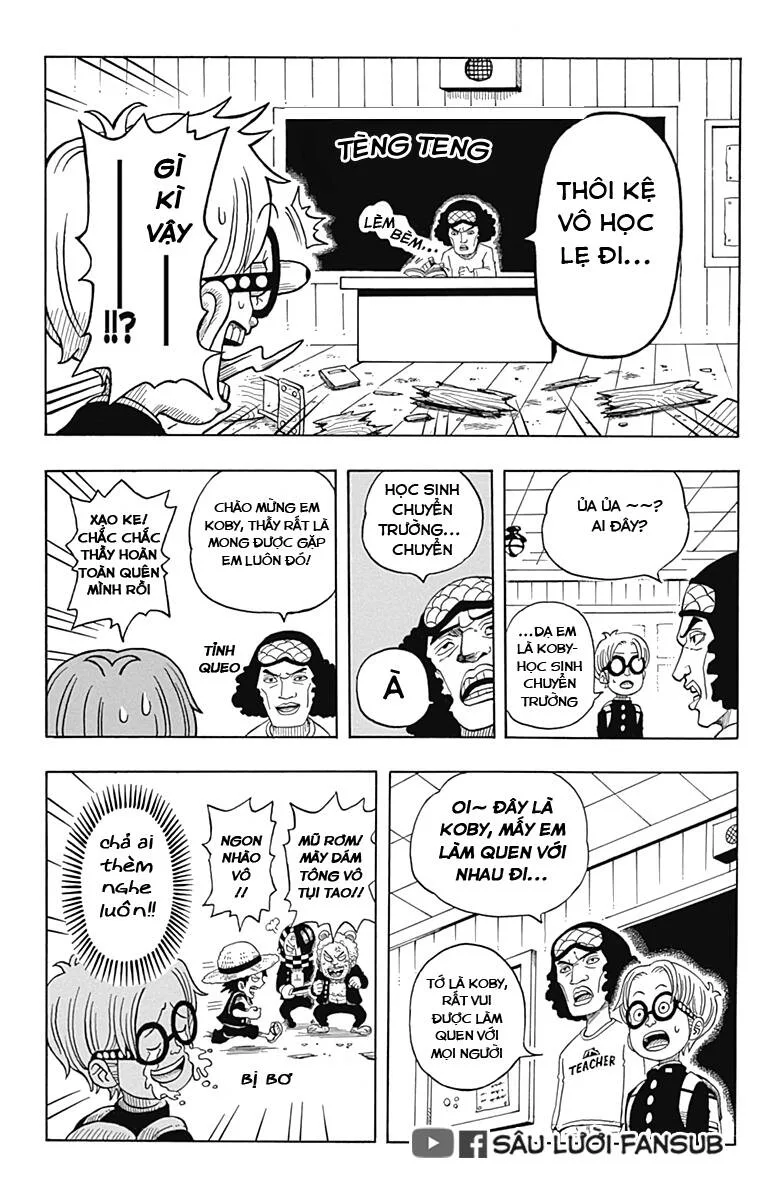 Học Viện One Piece chương 1 - trang 10