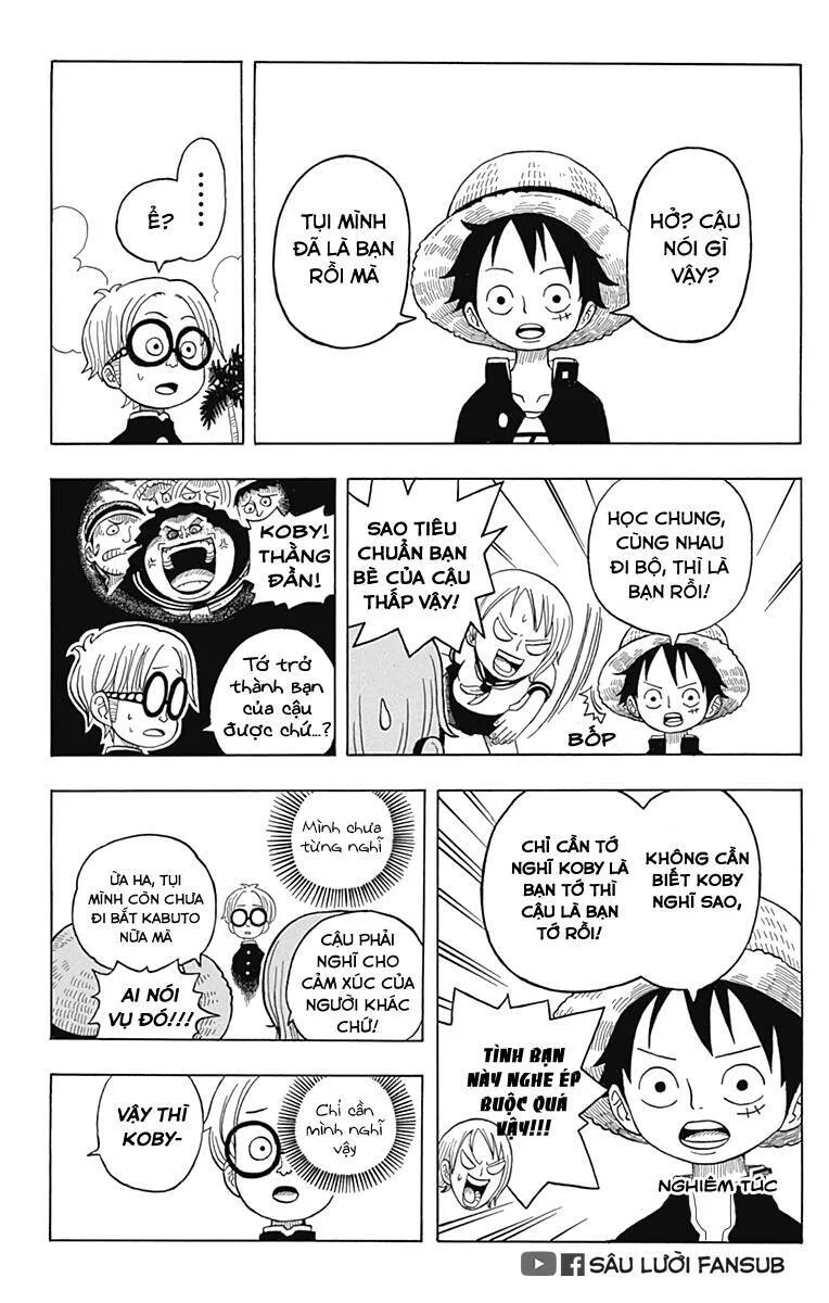 Học Viện One Piece chương 1.5 - trang 4