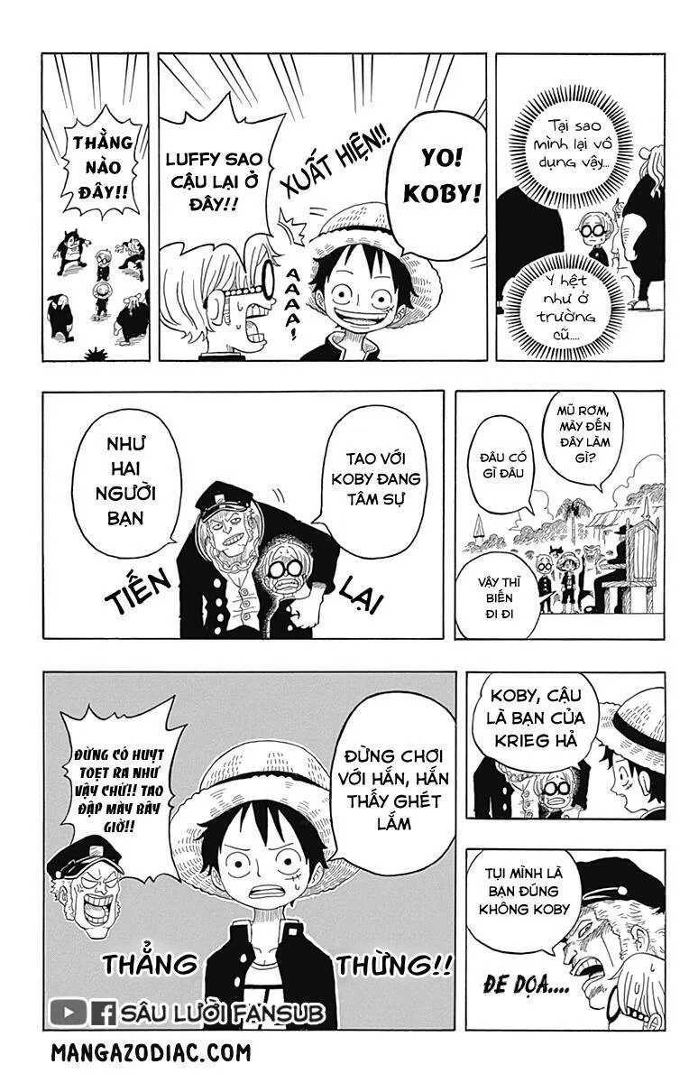 Học Viện One Piece chương 1.5 - trang 8