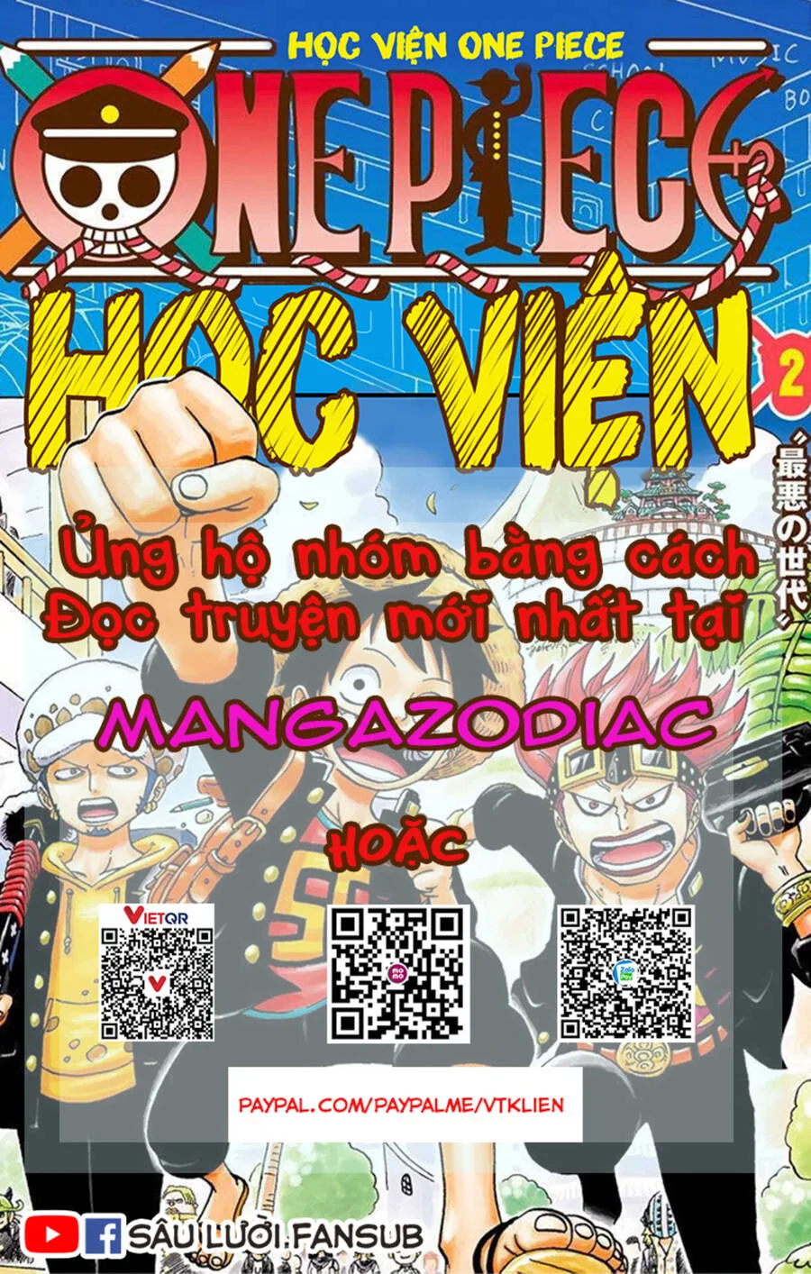 Học Viện One Piece chương 7.5 - trang 1