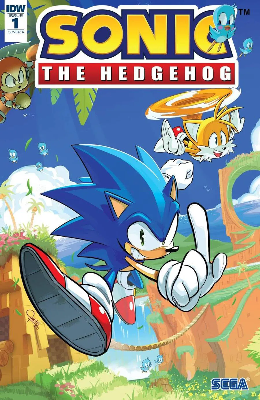 Sonic The Hedgehog chương 1 - trang 1