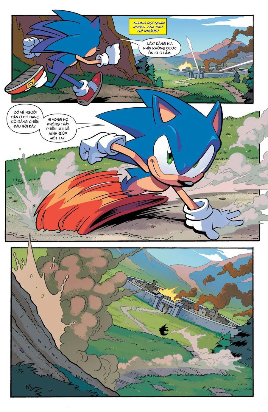 Sonic The Hedgehog chương 1 - trang 4
