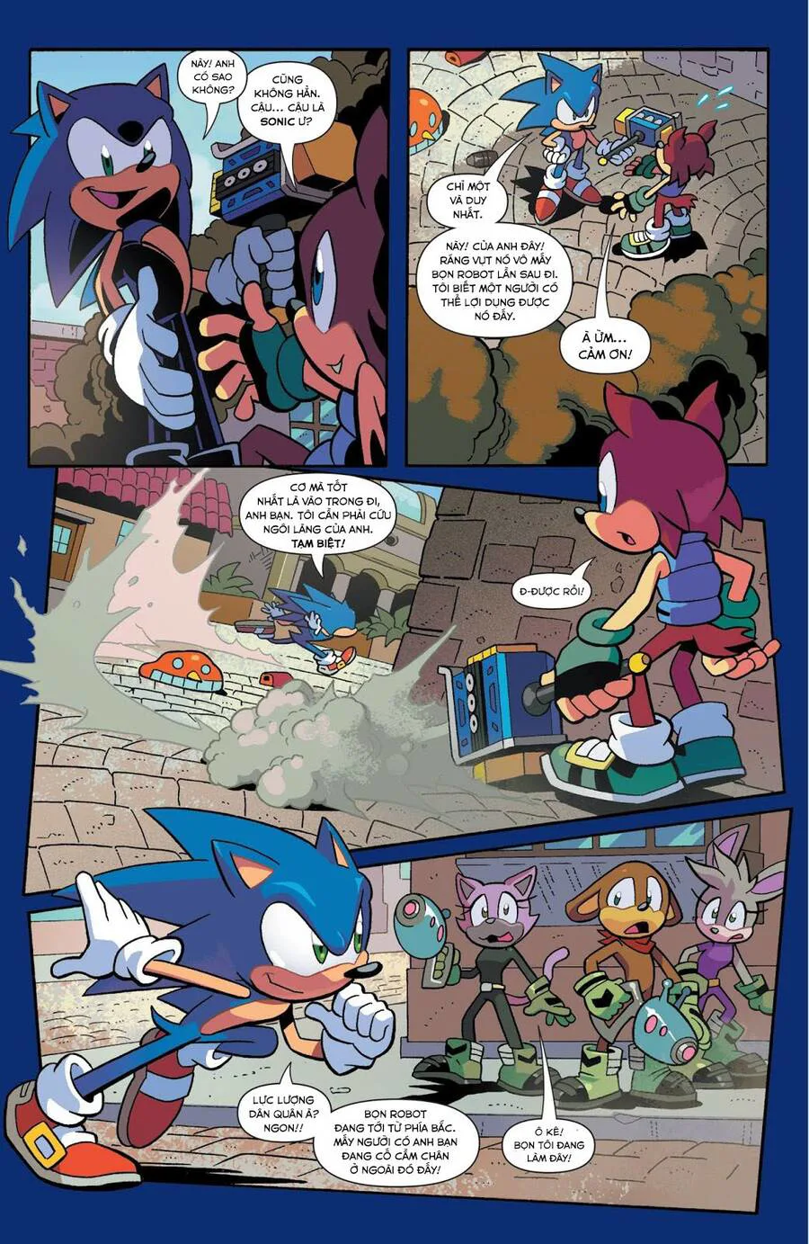 Sonic The Hedgehog chương 1 - trang 6