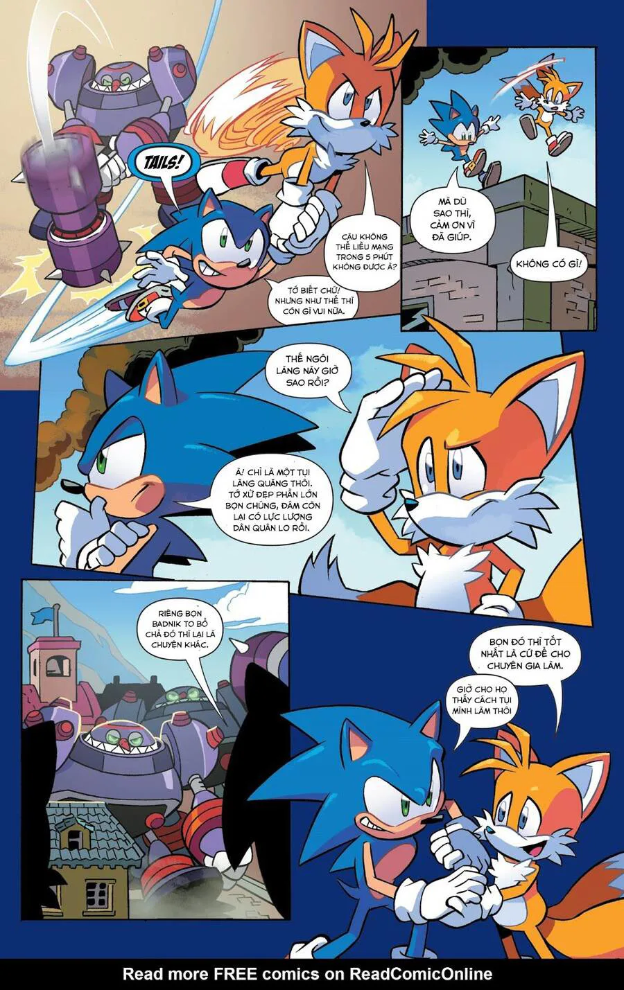 Sonic The Hedgehog chương 1 - trang 11