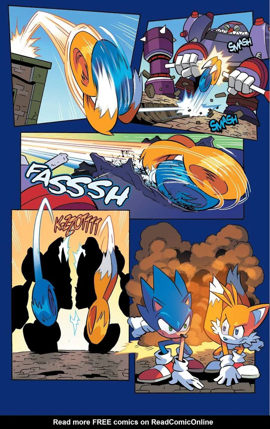 Sonic The Hedgehog chương 1 - trang 12