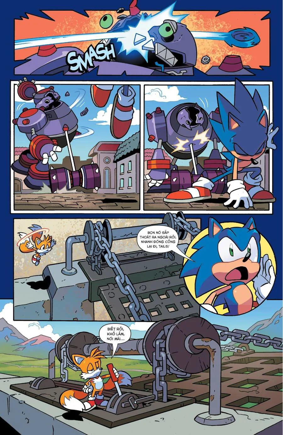 Sonic The Hedgehog chương 1 - trang 16