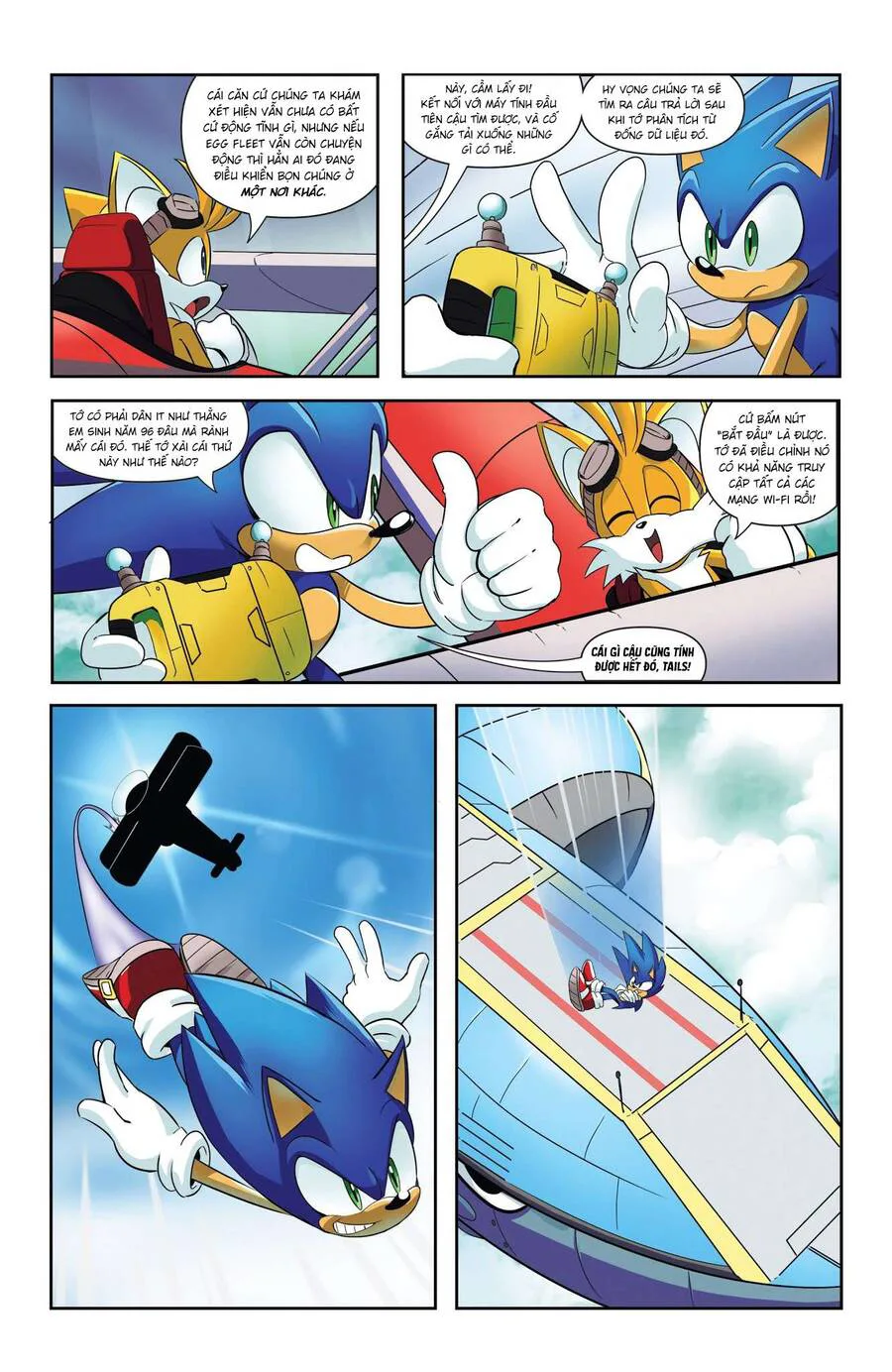 Sonic The Hedgehog chương 7 - trang 4