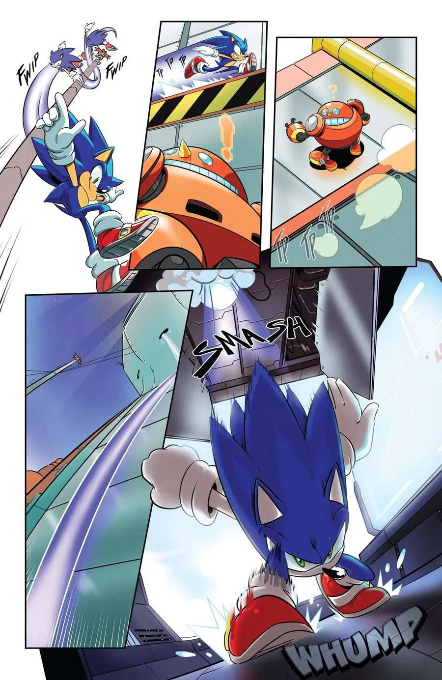 Sonic The Hedgehog chương 7 - trang 5