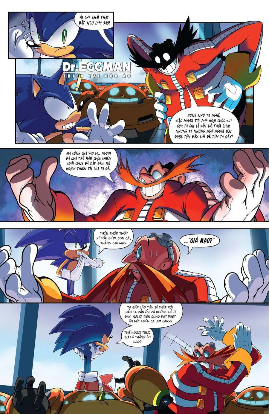 Sonic The Hedgehog chương 7 - trang 6
