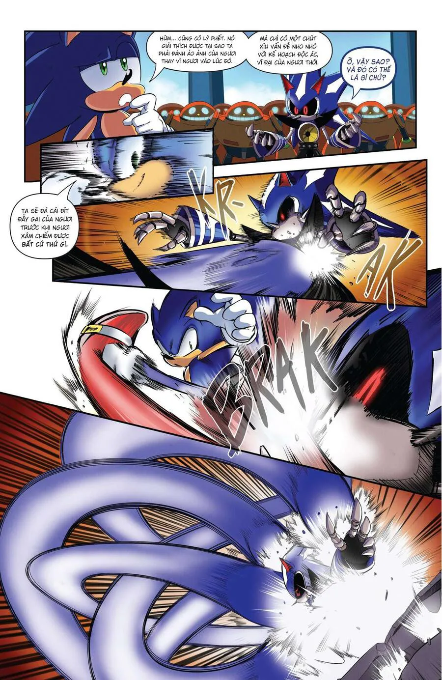 Sonic The Hedgehog chương 7 - trang 10