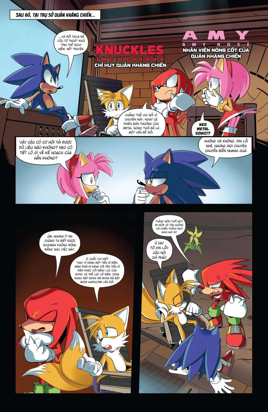 Sonic The Hedgehog chương 7 - trang 20