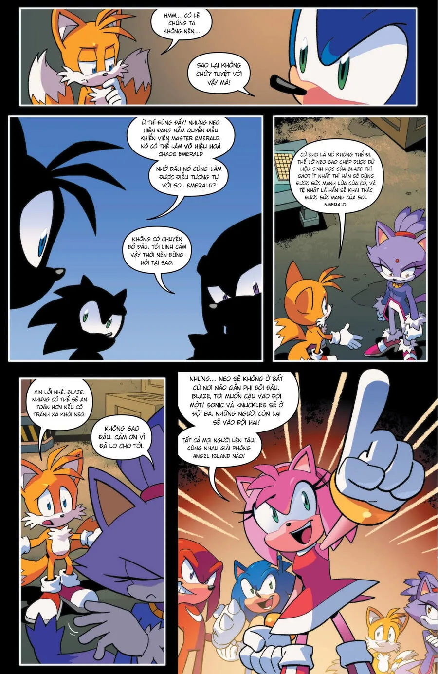 Sonic The Hedgehog chương 9 - trang 10