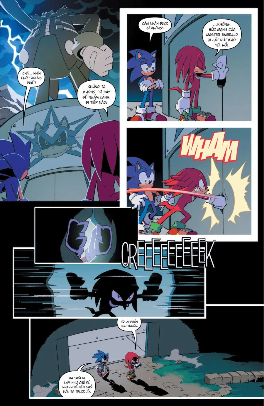 Sonic The Hedgehog chương 9 - trang 20